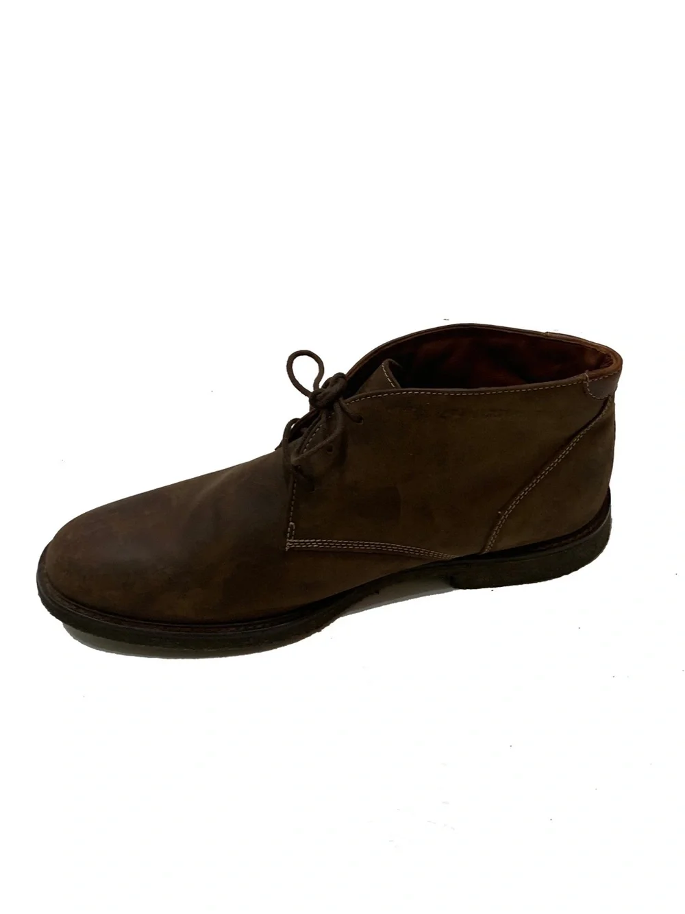 johnston & murphy Men's Brown Leather Chukka Boots